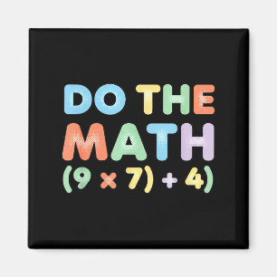 Aimant Mathématiques Faites Le Calcul, Conception D'équat