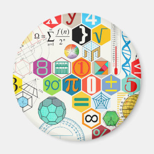 Aimant Maths (blanc)