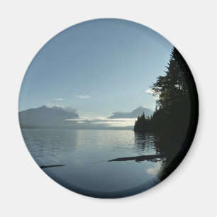 Aimant Matin au lac McDonald dans le parc national des Gl