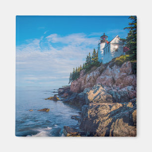 Aimant Matin Sun au phare bas de port