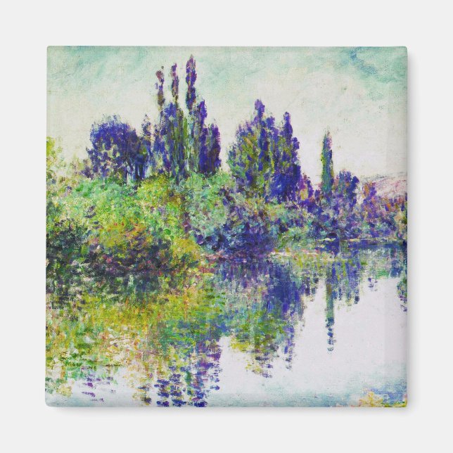 Aimant Matin sur la Seine, près de Vetheuil Claude Monet (Devant)