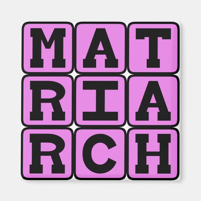 Aimant Matriarche, mère de la famille (Devant)