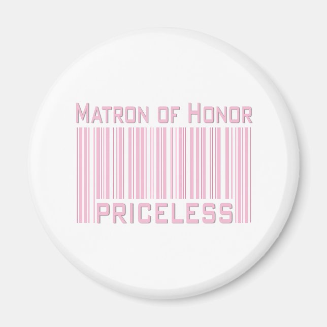 Aimant Matron d'honneur inestimable (Devant)