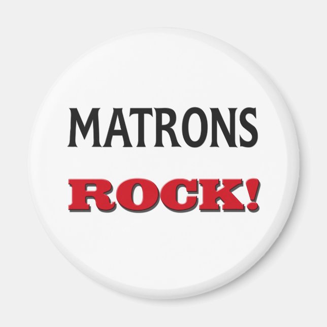 Aimant Matrons Rock (Devant)