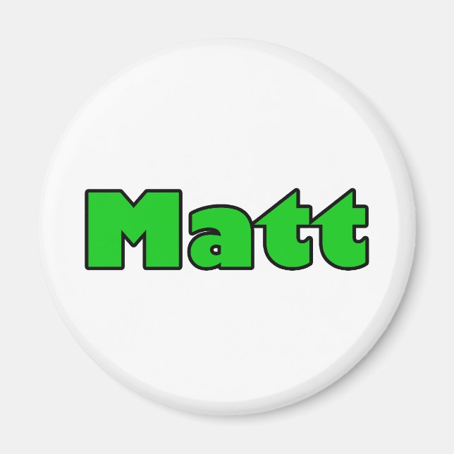 Aimant Matt (Devant)