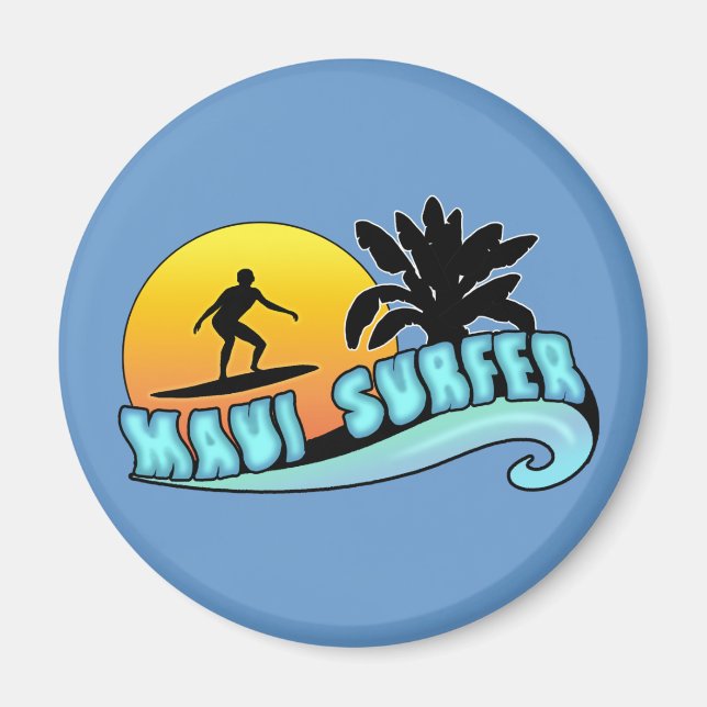 Aimant Maui Surfer (Devant)