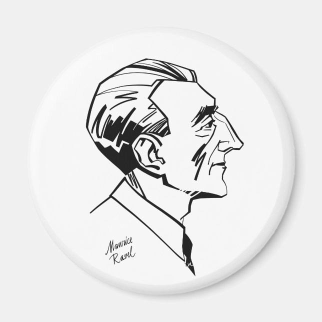 Aimant Maurice Ravel (Devant)