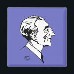 Aimant Maurice Ravel<br><div class="desc">Portrait graphique du compositeur</div>