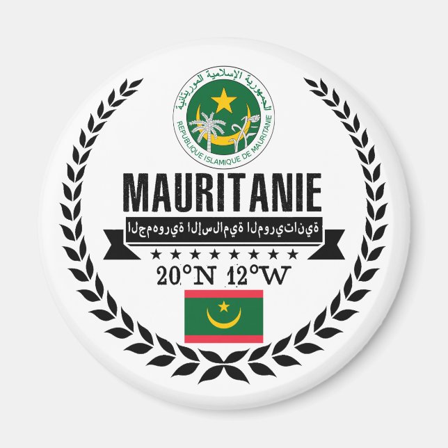 Aimant Mauritanie (Devant)
