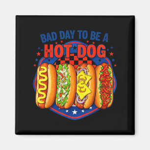 Aimant Mauvaise journée pour être un hot dog - amateur de