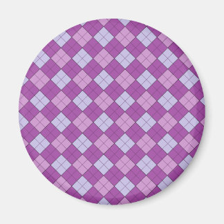 Aimant mauve (rond)