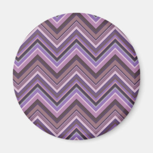 Aimant Mauve zigzag stripes