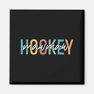 Aimant Mawmaw hockey Retro Vintage Amoureux de hockey