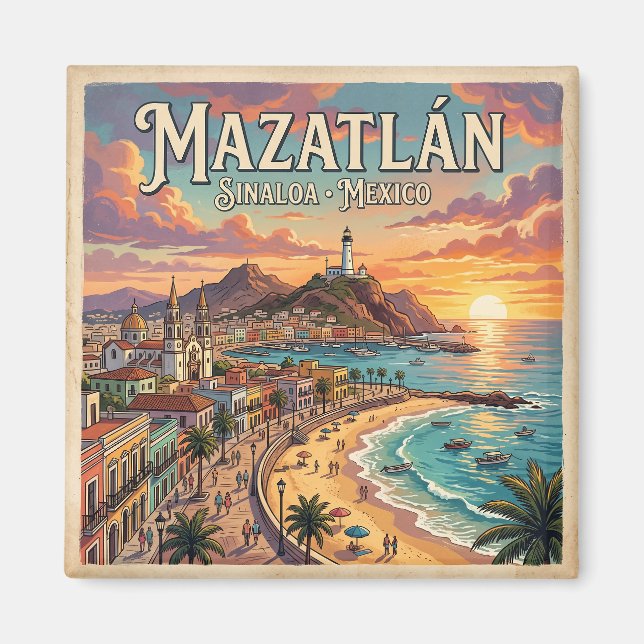 Aimant Mazatlán Mexique (Devant)