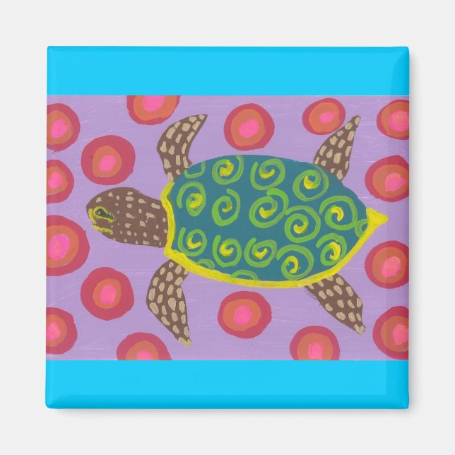 AIMANT MAZE DE TORTUE (Devant)