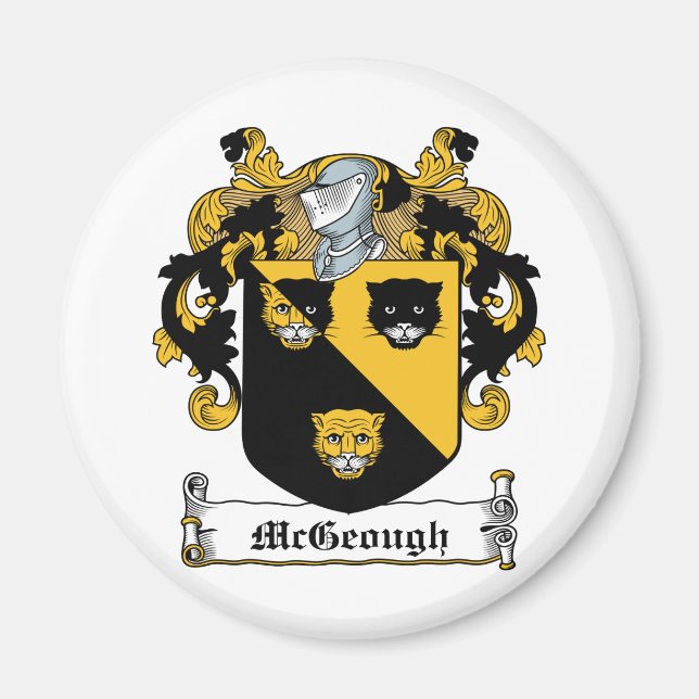 Aimant McGeough Family Crest (Devant)