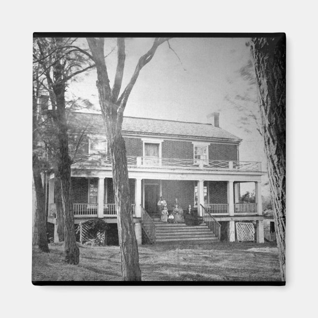 Aimant McLean's House, Appomattox Court-House. Virginia, (Devant)