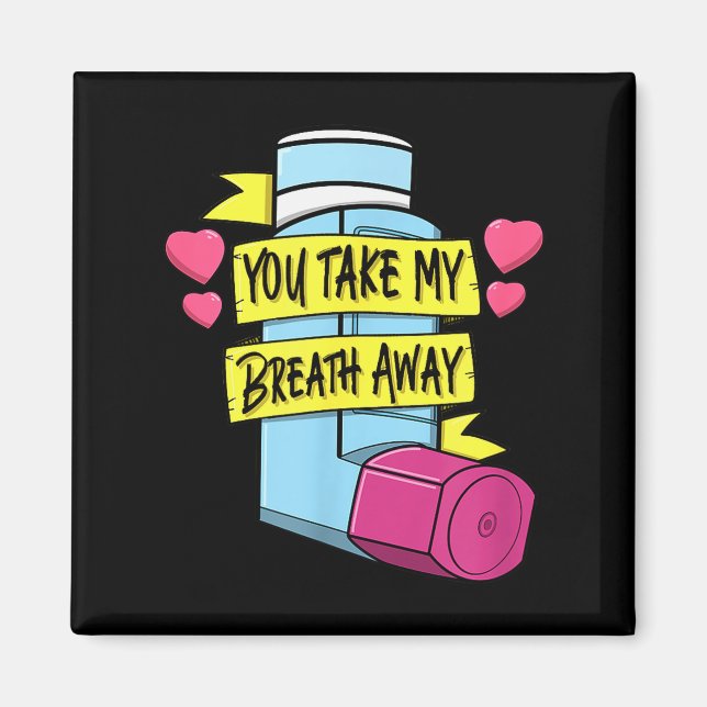 Aimant Mdi Vous M'ôtez La Respiration Saint-Valentin Resp (Devant)