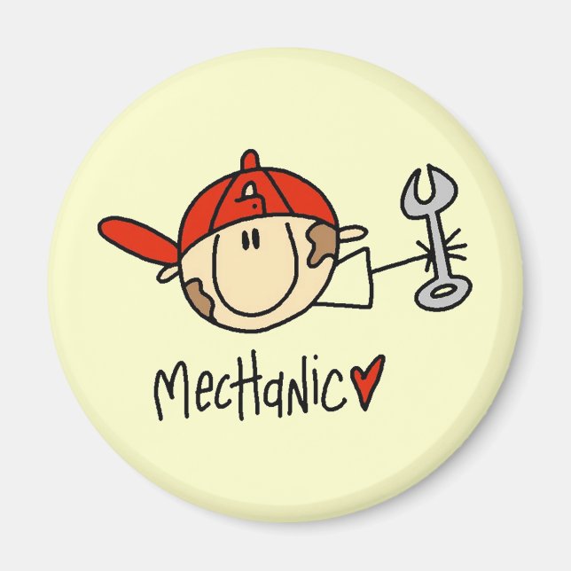 Aimant Mécanicien (Devant)