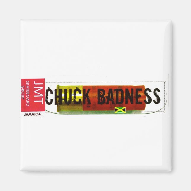 Aimant Méchanceté de CHUCK / Marchandises TST (Devant)