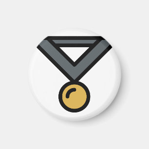 Aimant médaille