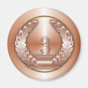 Aimant Médaille de bronze