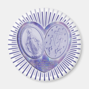Aimant médaille miraculeuse