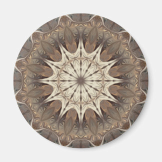 Aimant Médaillon de cuivre Kaleidoscope