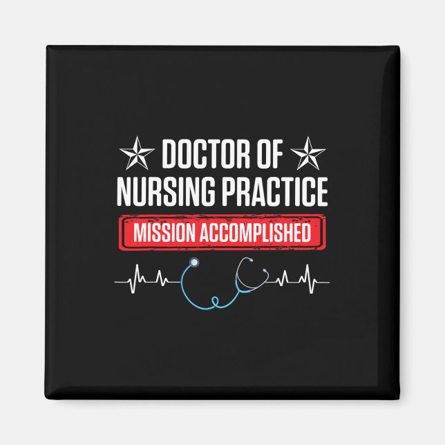 Aimant Médecin De La Dnp Pratique En Infirmière Rn Accomp (Devant)