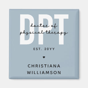 Aimant Médecin DPT personnalisé de thérapie physique