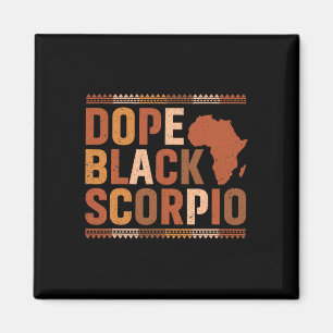 Aimant Médicament Noir Scorpion Mélanine Mois de l'Histoi