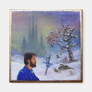 AIMANT MÉDITATION D'UN CHEVALIER