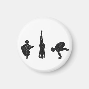 Aimant Méditation, yoga, Attitude