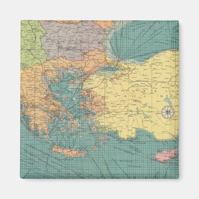 Aimant Méditerranée orientale (Devant)