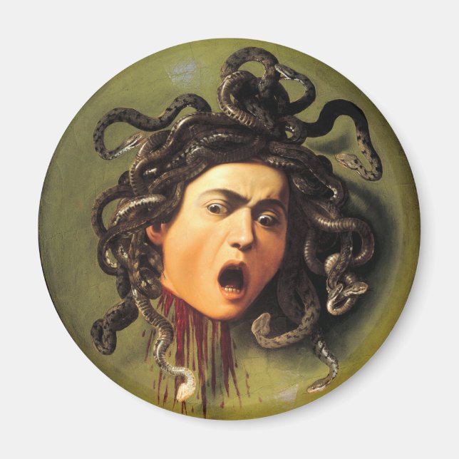 Aimant Medusa, Caravaggio (Devant)