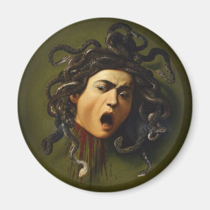 Aimant Medusa tête Caravaggio peinture art mythologie can