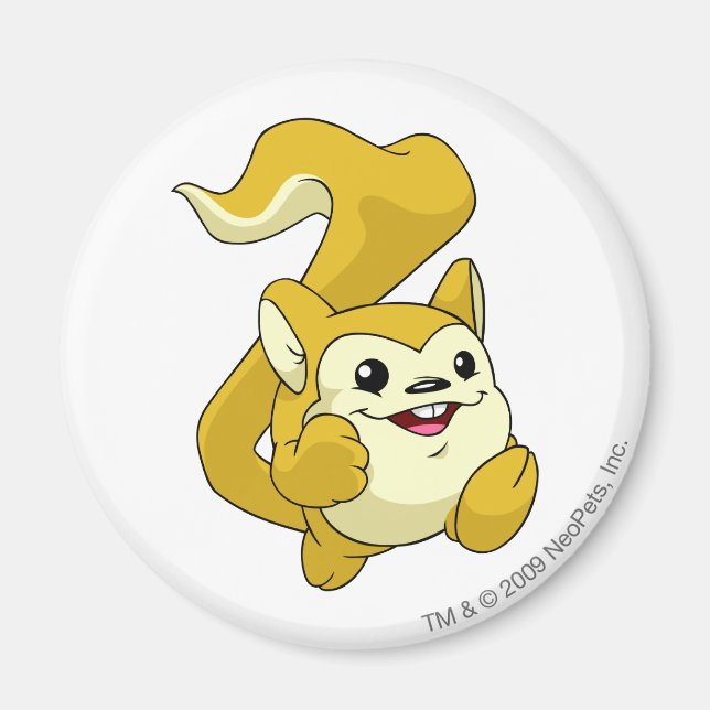 Aimant Meerca Jaune (Devant)