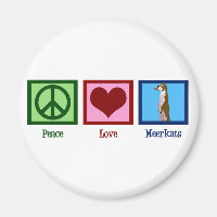 Meerkats d'amour pour la paix