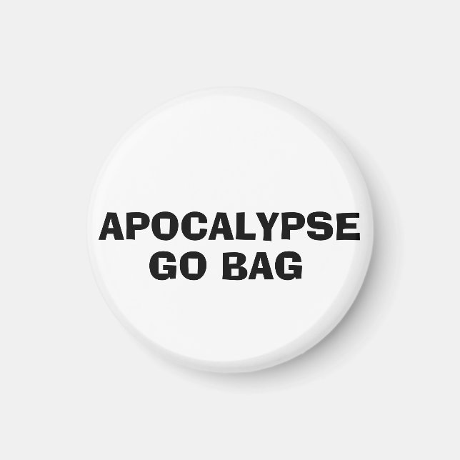 Aimant Meeting Survivor - Meme hoodie (Devant)