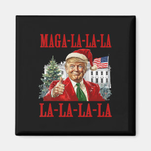 Aimant Mega La La Donald Trump Potus 47 Mauvais Noël