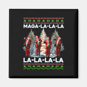 Aimant Mega La La Donald Trump Potus 47 Mauvais Noël
