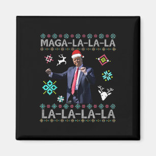 Aimant Méga La La La Donald Trump Président 47 Danse Laid