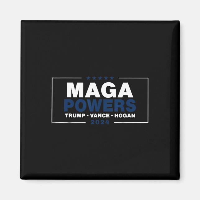 Aimant Mega Powers Trump Vance Hogan 2 (Devant)