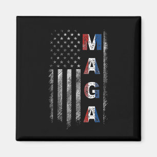 Aimant Méga Trump 2024 Drapeau États-Unis Américain