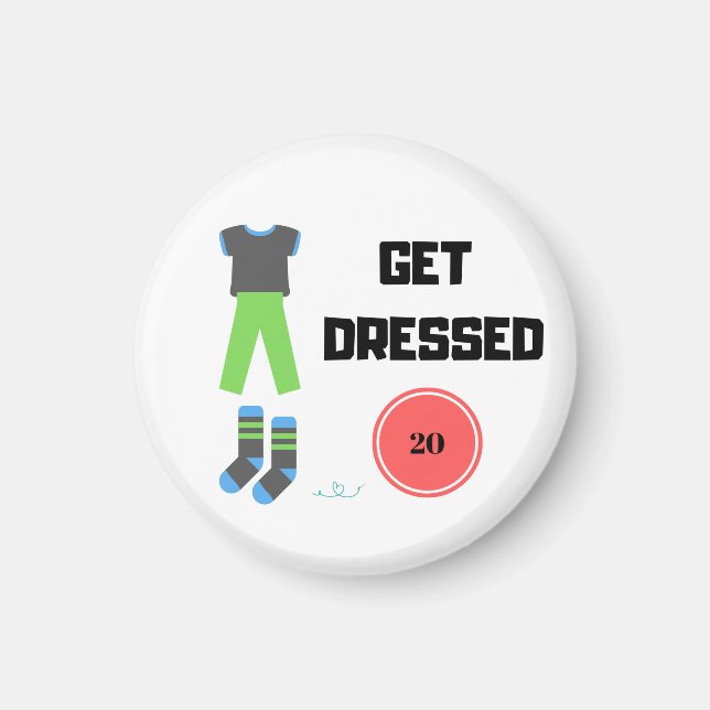 Aimant Megnet quotidien (Devant)