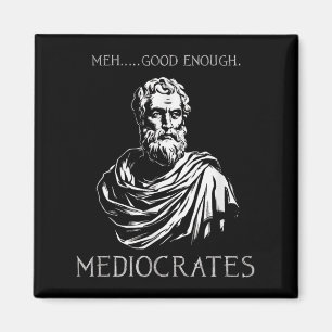 Aimant Meh Good Assez Funny Médiocrates Démotivationnel Q
