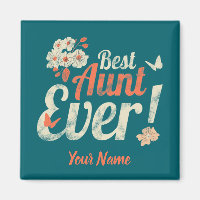 Meilleur Aunt Ever Vintage Auntie Birthday Godmoth