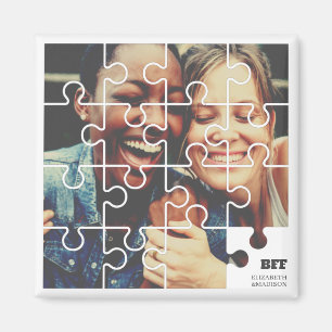 Aimant Meilleur cadeau de puzzle moderne pour les amis