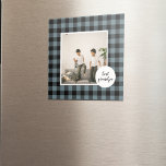 Aimant Meilleur Cadeau Grand-Père En Plaque Bleue Et Noir<br><div class="desc">Ce cadeau Best Grandpa Plaid Bleu et Noir est une façon réfléchie et unique de montrer votre appréciation et votre amour pour votre grand-père.Le cadre est fait d'un tissu plaid de haute qualité, bleu et noir qui lui donne une atmosphère rustique et charmante. Les mots "Best Grandpa" sont brodés sur...</div>