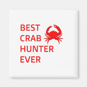 Aimant Meilleur chasseur de crabes à la recherche de crab